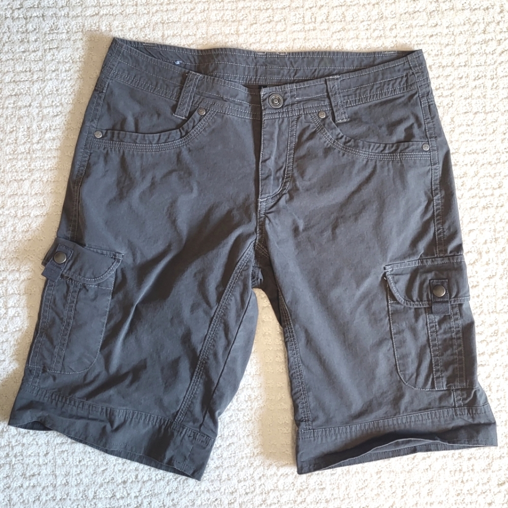 KÜHL Gray Cargo Shorts Sz 6